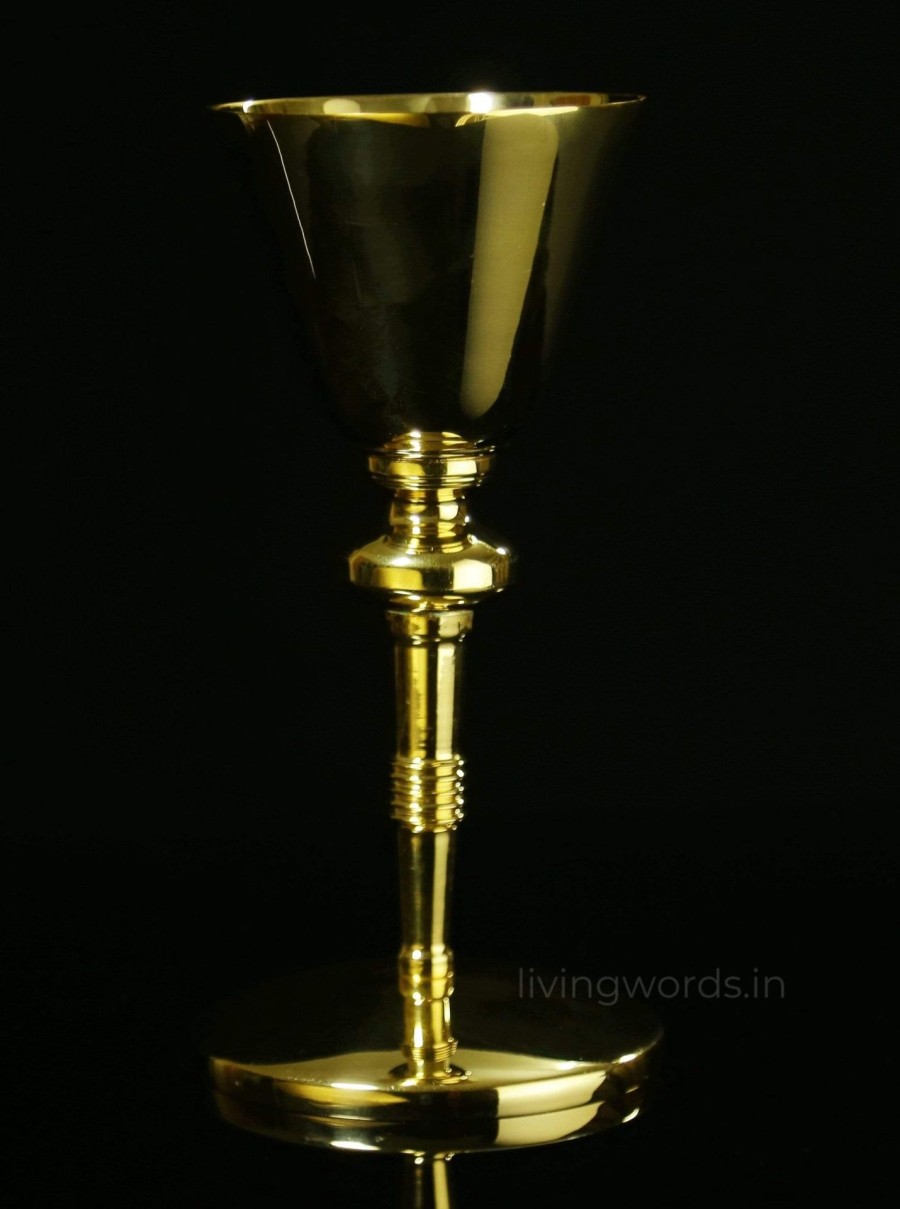 Church Articles Living Words | Chalice & Paten Set - Ch11 - Fg