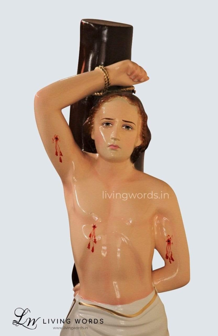 Catholic Statues Living Words | St. Sebastian 24 Inch