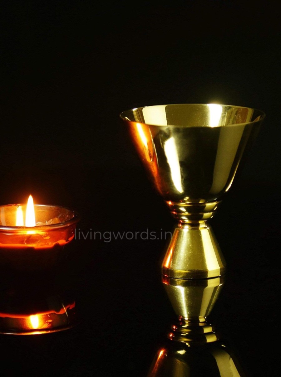 Church Articles Living Words | Chalice & Paten Set - Ch29 - Fg