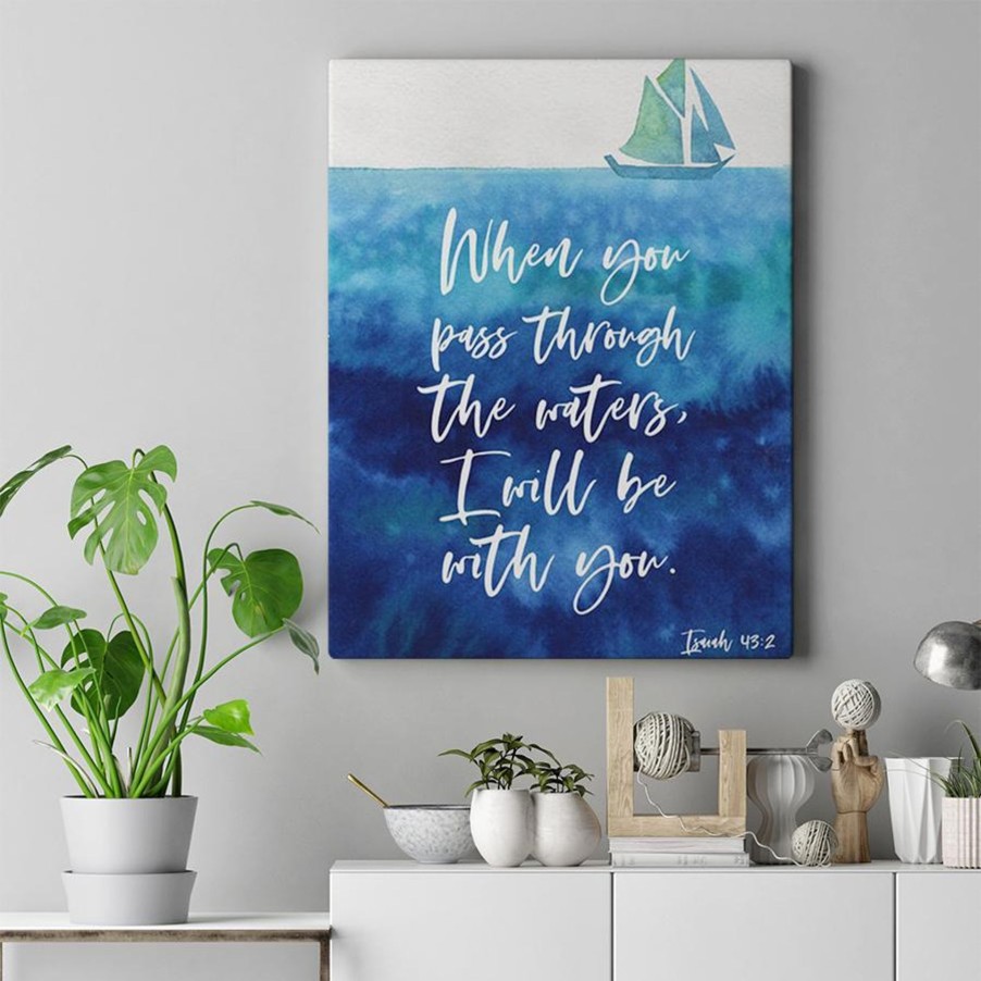 Christian Wall Decor Living Words | I Will Be With You