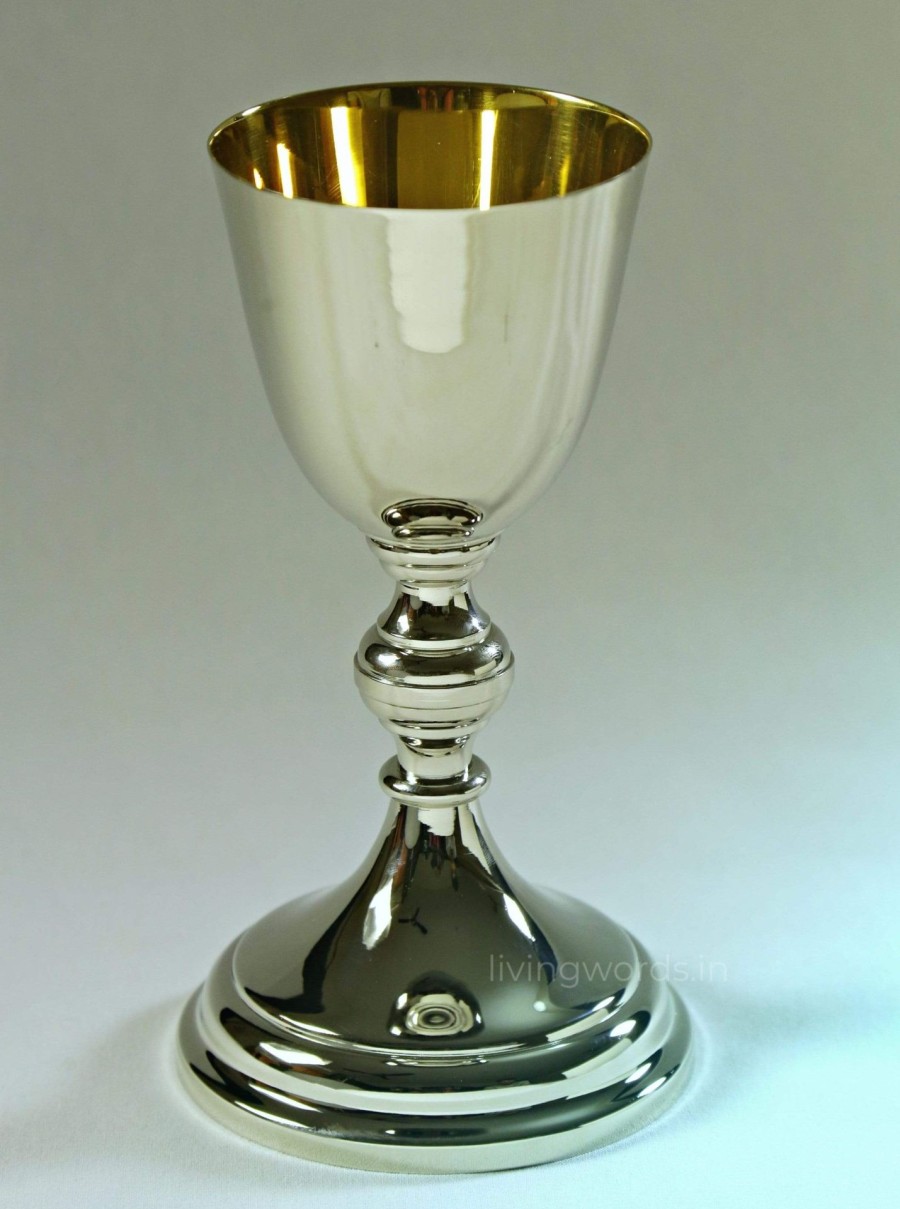 Church Articles Living Words | Chalice & Paten Set - Ch04 - N