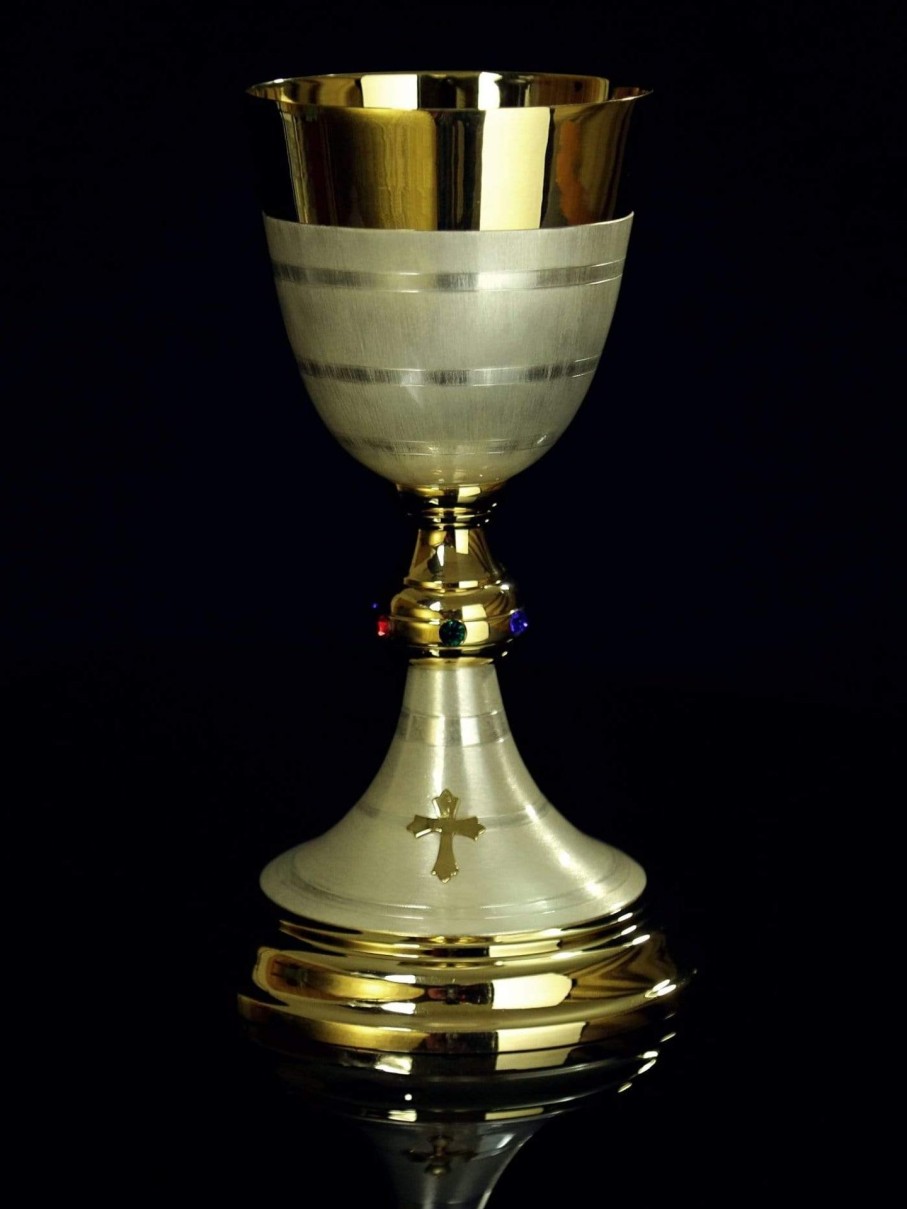 Church Articles Living Words | Chalice & Paten Set - Ch04 - Gdsb