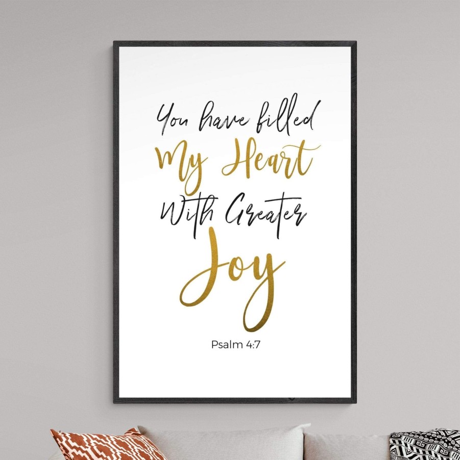 Christian Wall Decor Living Words | You Have Filled