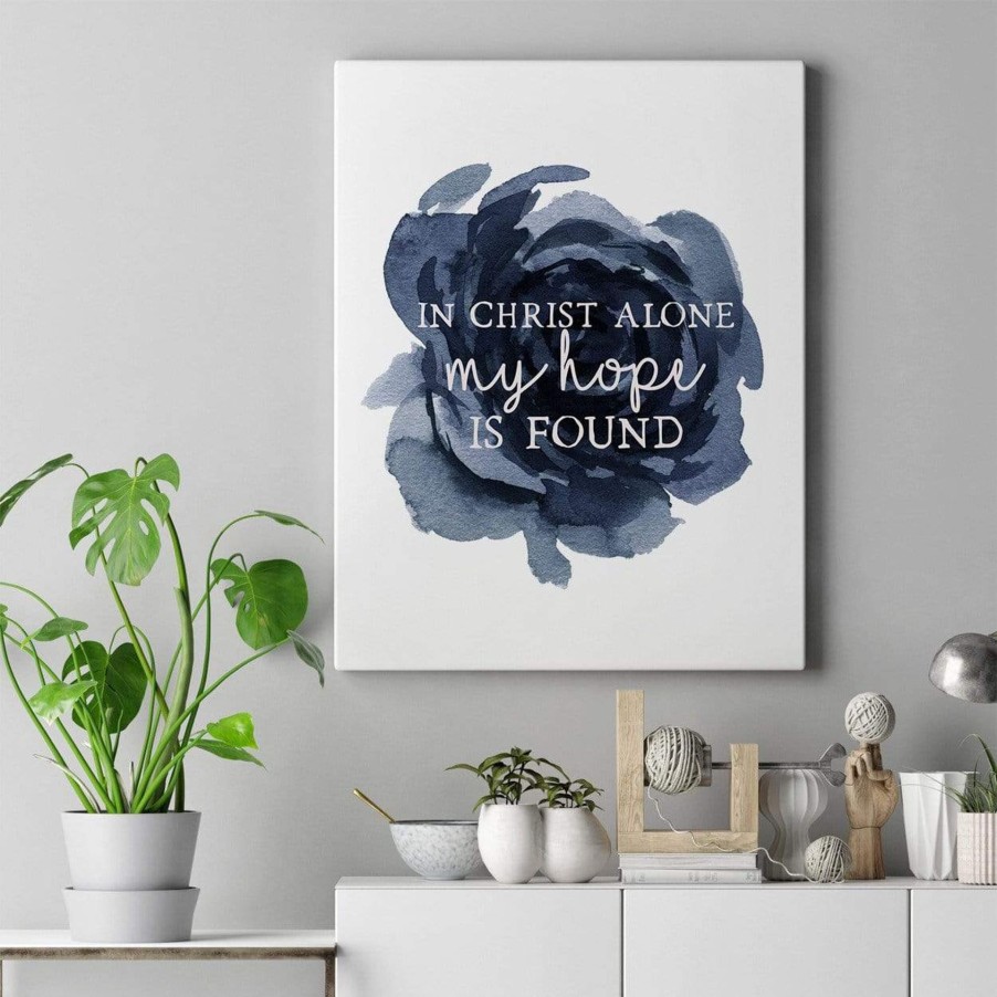 Christian Wall Decor Living Words | In Christ Alone