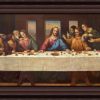 Christian Wall Decor Living Words | The Last Supper Lp5 - Backlit / Led Frame