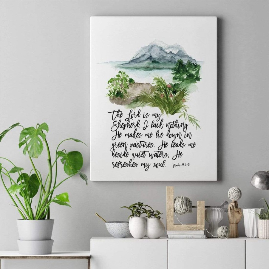 Christian Wall Decor Living Words | The Lord Is My Shepherd