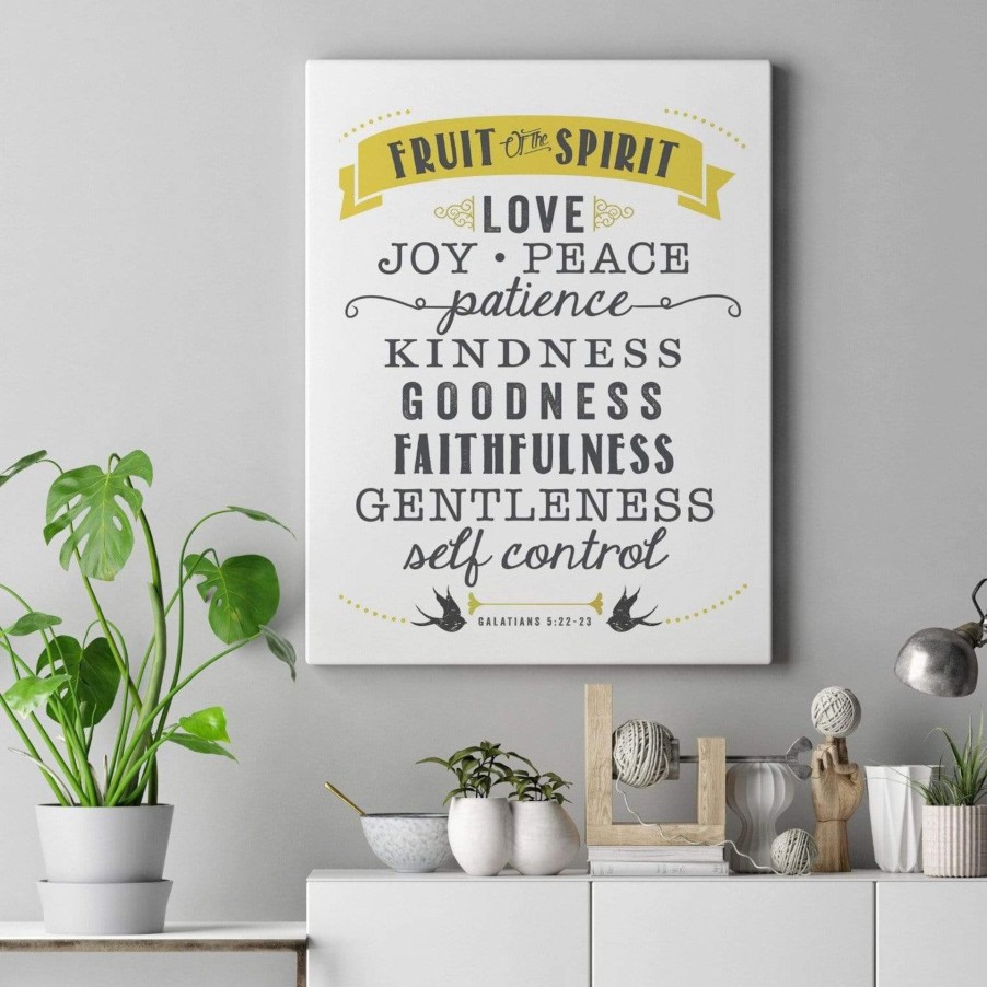 Christian Wall Decor Living Words | Fruit Of The Spirit