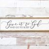 Christian Wall Decor Living Words | Give It To God