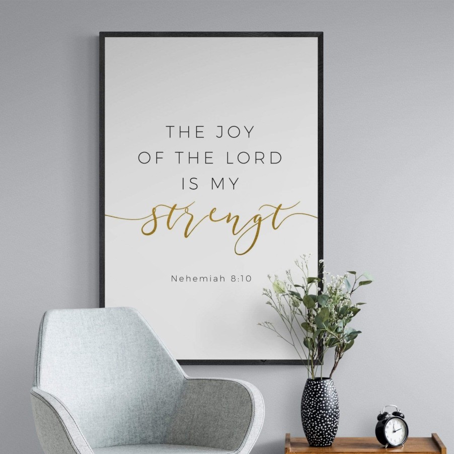 Christian Wall Decor Living Words | Joy Of The Lord