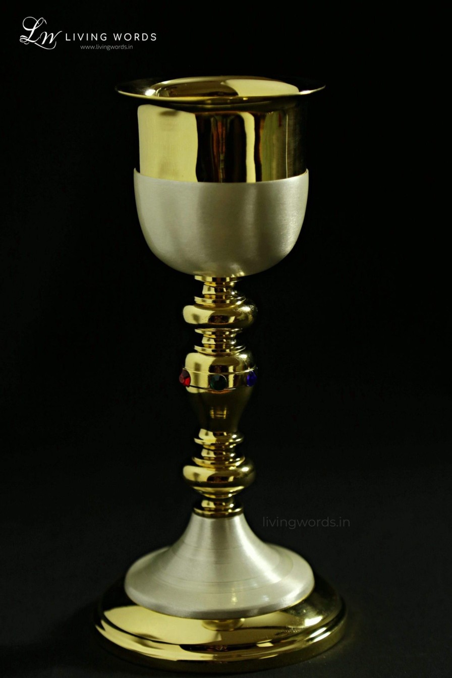 Church Articles Living Words | Chalice & Paten Set - Ech - Gdsa