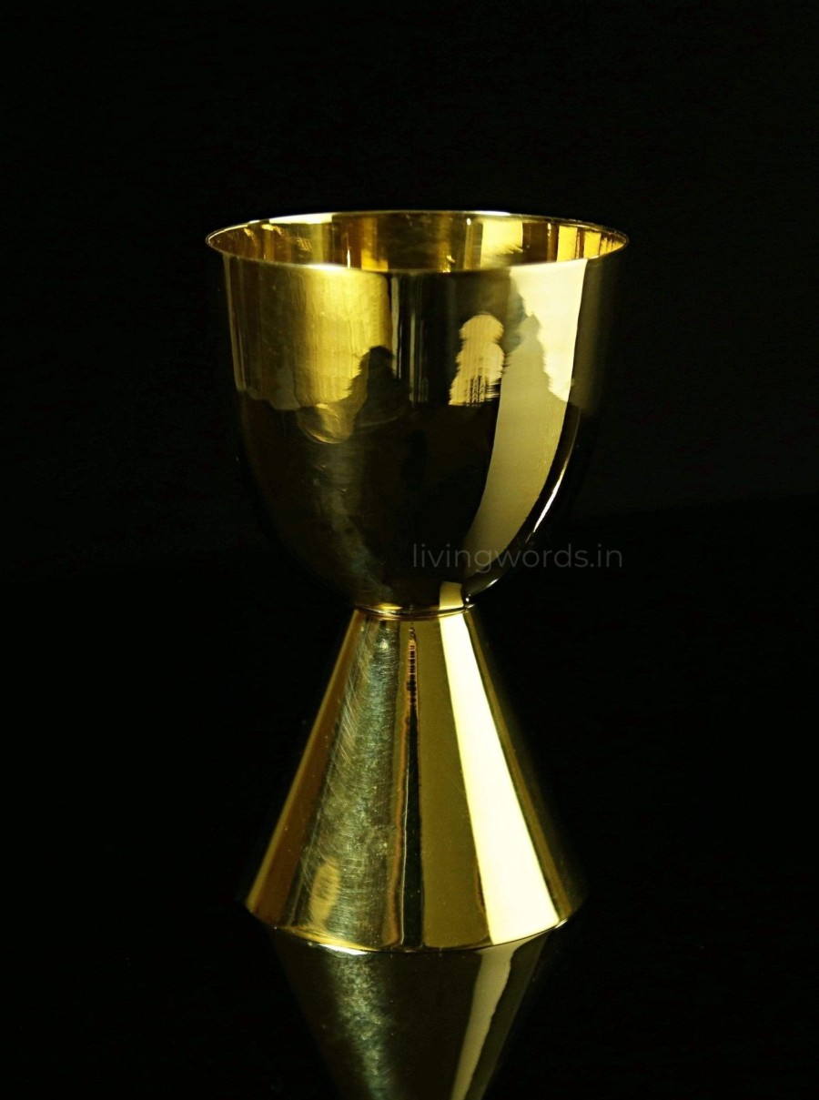 Church Articles Living Words | Chalice & Paten Set - Ch15 - Fg