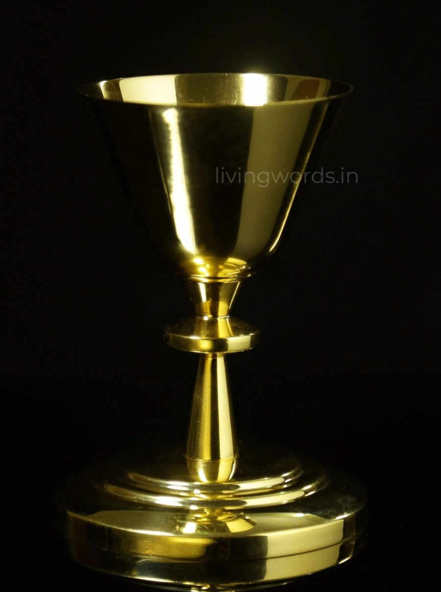 Church Articles Living Words | Chalice & Paten Set - Ch34 - Fg