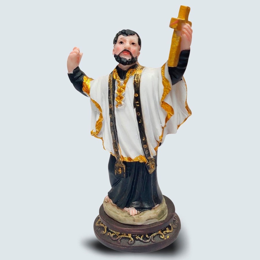 Catholic Statues Living Words | Francis Xavier 3 Inch