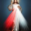 Christian Wall Decor Living Words | Divine Mercy Jp1B - Backlit/Led