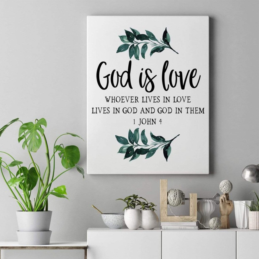 Christian Wall Decor Living Words | God Is Love