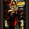 Christian Wall Decor Living Words | Jesus Good Shepherd - Portrait