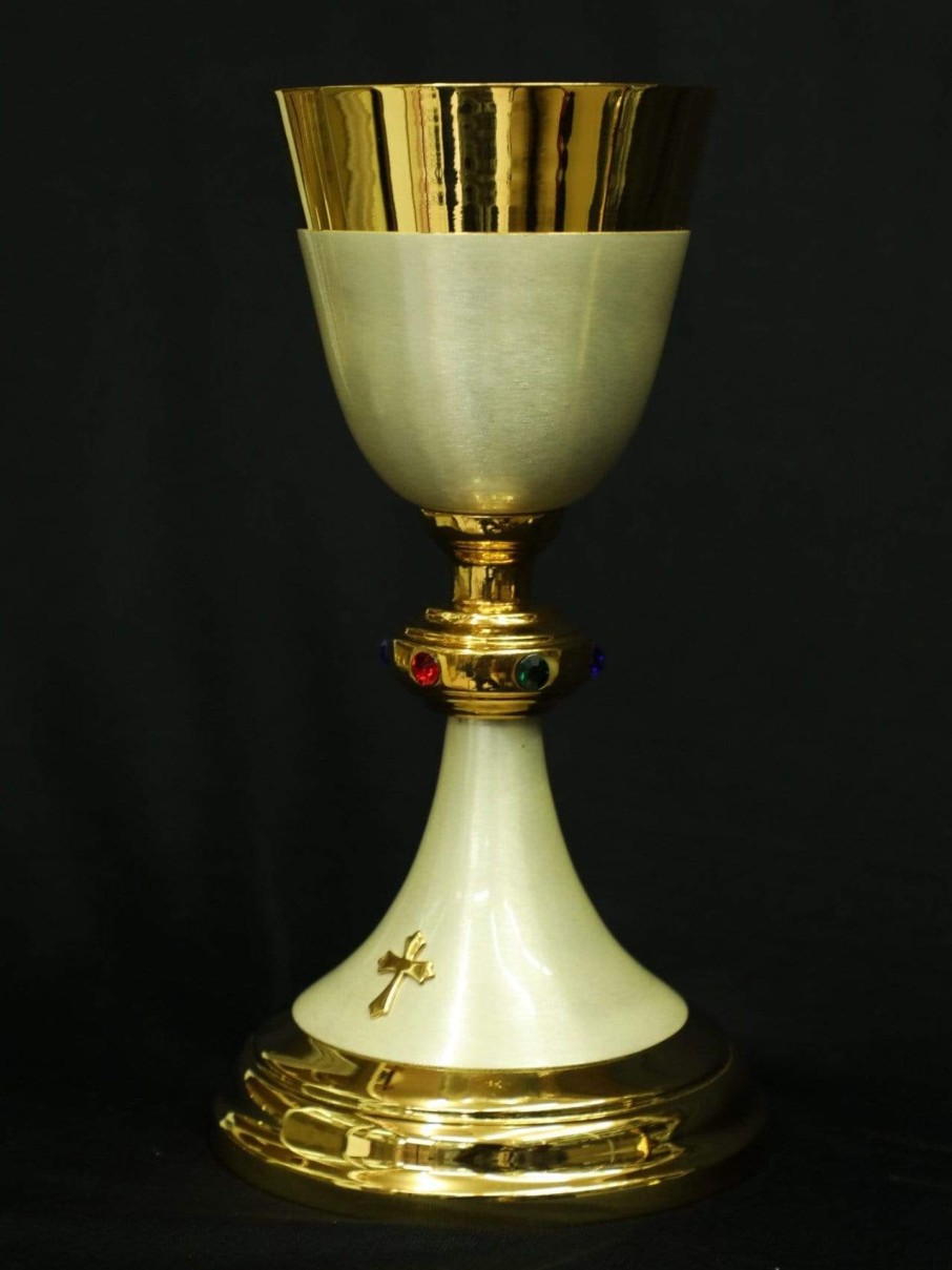 Church Articles Living Words | Chalice & Paten Set - Ch02 - Gdsa